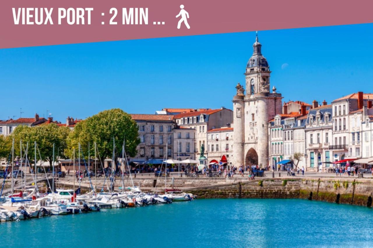 Ღ L'Accostage • Au Coeur Du Vieux Port Et Du Centre Ville La Rochelle  Exterior foto